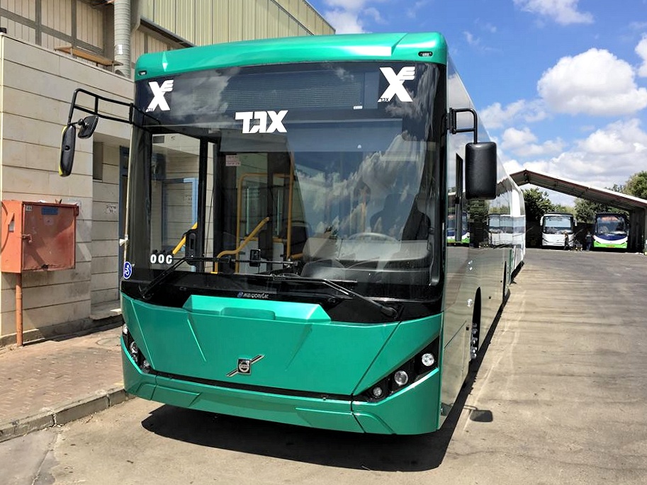 בקרוב בשירות 70 אוטובוסים עירוניים חדשים מתוצרת וולוו