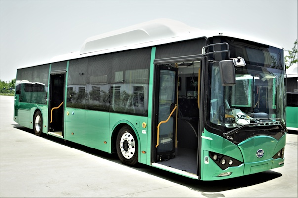 אוטובוס חשמלי של חברת BYD הסינית