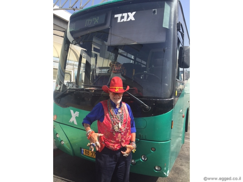 ארזי גפן - הנהג הצבעוני ביותר של התחבורה הציבורית