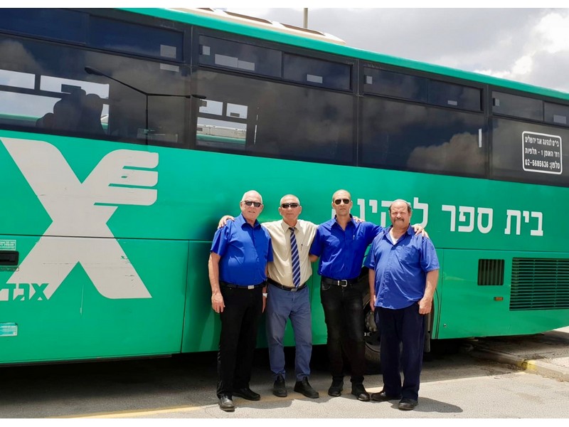 כך "נולד" נהג אוטובוס חדש