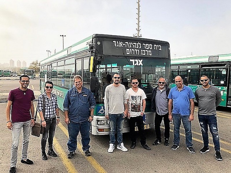 כך "נולד" נהג אוטובוס חדש